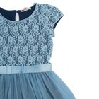 Платье нарядное для девочки, рост 116 см, цвет голубой CAK 61681 - Фото 3