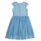 Платье нарядное для девочки, рост 158 см, цвет голубой - Фото 9