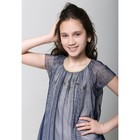 Платье нарядное для девочки, рост 128 см, цвет тёмно-синий CAJ 61688 - Фото 4
