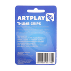 Накладки защитные на джойстики геймпада, Artplays Thumb Grips, 2 шт, черные, для PS 4 - Фото 3