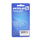 Накладки защитные на джойстики геймпада, Artplays Thumb Grips, 4 шт,белый/черный, для PS 4 - Фото 3