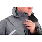 Мембранная куртка QUAD PRO. Grey, L, 400117 - Фото 8