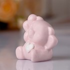 Сувенир керамика "Розовый медвежонок с шариками" 5,2х4х5,1 см - Фото 4