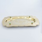 Подарочный набор чайный «ГЕРБ РФ», 2 подстаканника, 1 блюдо, 2 ложки - Фото 4