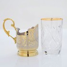 Подарочный набор чайный «ГЕРБ РФ», 2 подстаканника, 1 блюдо, 2 ложки - Фото 7