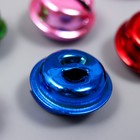 Набор декора для творчества "Колокольчики цветные" набор 10 шт 1х2х2 см - Фото 3