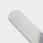 Нож для бисквита крупные зубцы KONFINETTA, длина лезвия 35 см, деревянная ручка - Фото 3