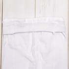 Колготки для девочки КДД1-2276, цвет белый, рост 68-74 см - Фото 3