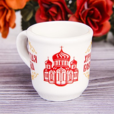 Кружечка для святой воды "Храм"
