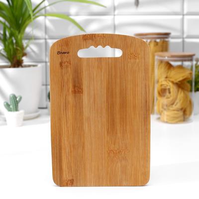 Доска разделочная BRAVO Bamboo, бамбук, 28×18×1 см