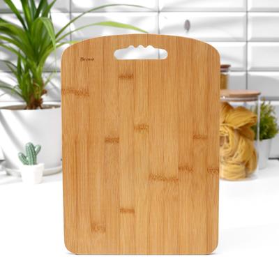 Доска разделочная BRAVO Bamboo, бамбук, 34×24×1 см