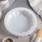 Форма силиконовая для муссовых десертов и выпечки Доляна «Муссиль», 19×4,7 см, цвет белый - Фото 2