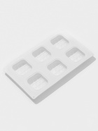 Форма для муссовых десертов и выпечки Доляна «Перина», 29×17×3 см, 6 ячеек (6.5×6.5 см), силикон, белая - Фото 4