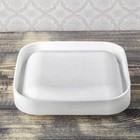 Форма для муссовых десертов и выпечки Доляна «Квадро», 18,5×5 см, цвет белый - Фото 3