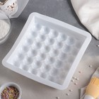 Форма для муссовых десертов и выпечки Доляна «Ягодная очередь», силикон, 21×6 см, цвет белый - Фото 2