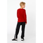 Лонгслив для мальчика, рост 134-140 см, цвет бордовый - Фото 4