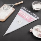 Кондитерские мешки KONFINETTA, 55 мкм, 35×22.5 см, 50 шт., прозрачные - Фото 5