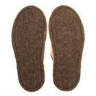 Тапочки войлочные женские арт. Т-17, цвет серый/зеленый, размер 36 - Фото 6