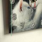 Часы настенные, интерьерные "Кошки", бесшумные, 25 х 25 см - Фото 3