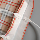 Пакет «Барбери», полиэтиленовый с пластиковой ручкой, 36×37 см, 100 мкм 2930173