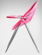 Стульчик для кормления кукол до 40 см, трансформер 3 в 1: стульчик, качели, переноска - Фото 8