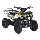 Квадроцикл детский бензиновый MOTAX ATV Х-16 Мини-Гризли с Механическим стартером, бомбер - Фото 7