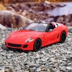 Машина радиоуправляемая "Ferrari 599 GTO Roadster", масштаб 1:14, работает от акб, свет, МИКС, mz 2030 - Фото 7