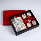 Подарочный набор «Мир»: фляжка 270 мл, воронка, 4 стопки - Фото 6