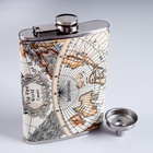 Подарочный набор «Мир»: фляжка 270 мл, воронка, 4 стопки - Фото 3