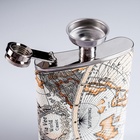 Подарочный набор «Мир»: фляжка 270 мл, воронка, 4 стопки - Фото 4