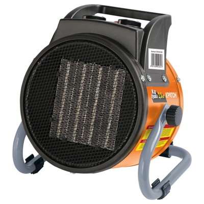 Тепловая пушка «Кратон» Жар-пушка ЕК 2-200, 2 кВт, 197 м3/час, электрическая