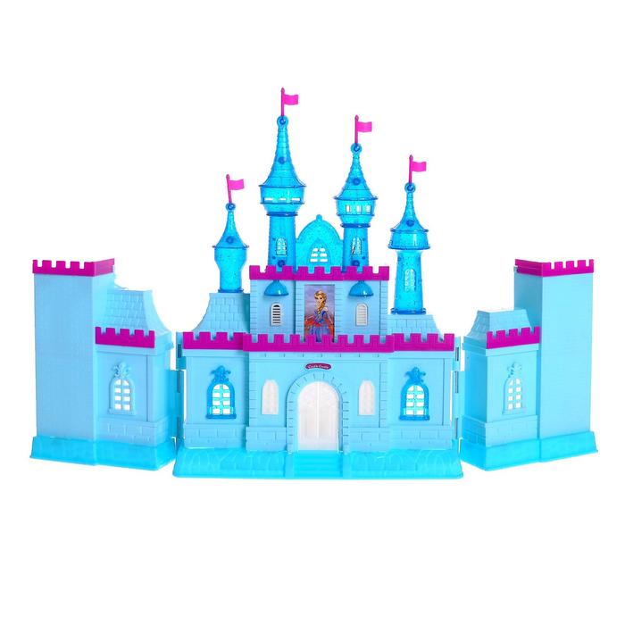 Замок для кукол «Волшебство» с аксессуарами, звук, свет, МИКС - фото 1884813099