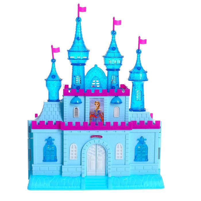 Замок для кукол «Волшебство» с аксессуарами, звук, свет, МИКС - фото 1884813100