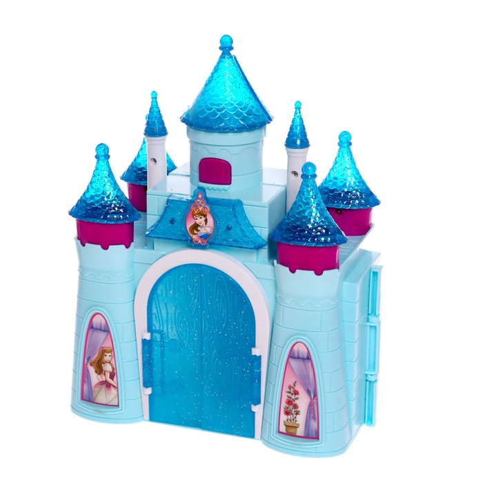 Замок для кукол «Чудо» с аксессуарами, свет, звук - фото 1886270344