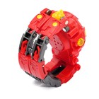 Робот «Часы», трансформируется в часы, работает от батареек, цвет красный - Фото 5