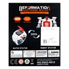 Робот «Часы», трансформируется в часы, работает от батареек, цвет красный - Фото 7