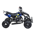 Мини-квадроцикл MOTAX ATV H4 mini-50 cc, черно-синий - Фото 6