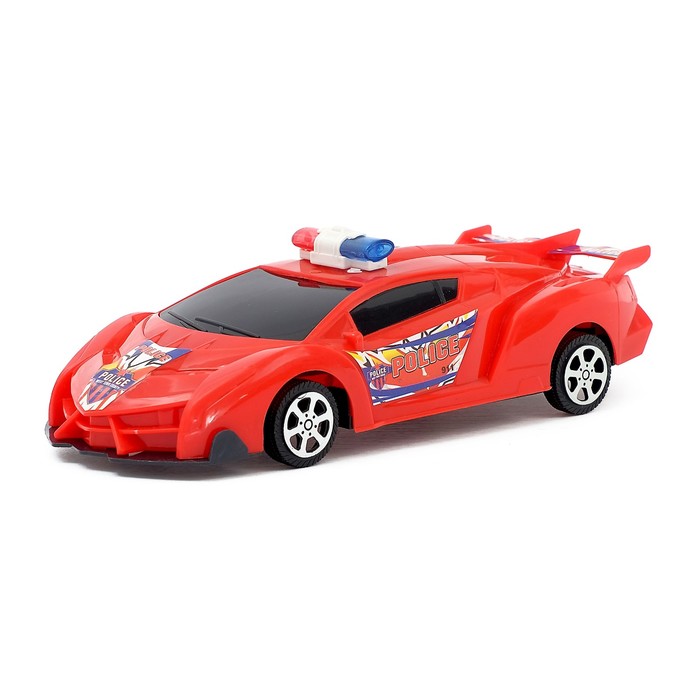 Машина инерционная «Полиция», цвета МИКС - фото 1880358182