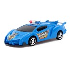 Машина инерционная «Полиция», цвета МИКС - фото 8356276