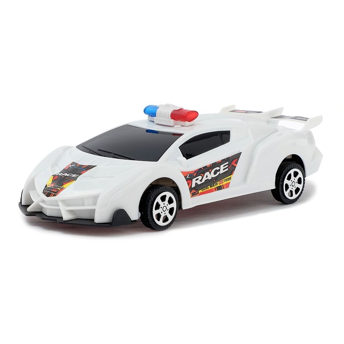 Машина инерционная «Полиция», цвета МИКС - фото 1911270638
