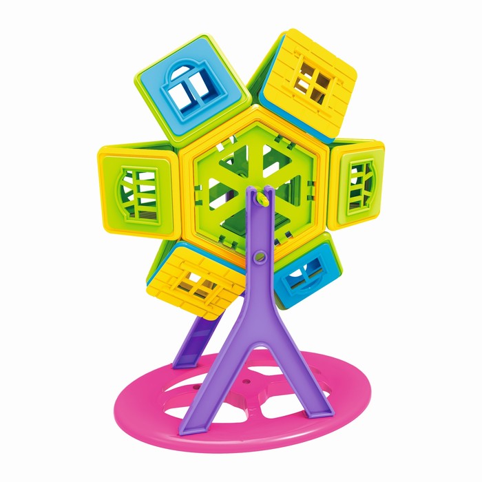 Конструктор магнитный «Замок», 160 деталей 42629