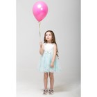 Нарядное платье для девочки,рост 98 см, цвет мятный 6228-2 - Фото 1