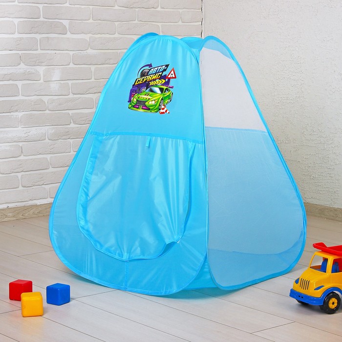 Детская игровая палатка «Автосервис» - фото 1890716101