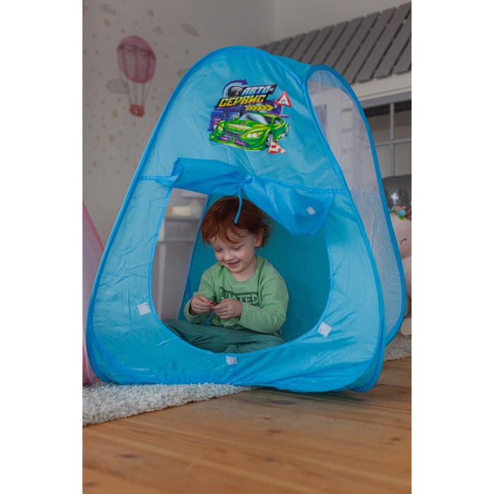 Детская игровая палатка «Автосервис» - фото 1890716106