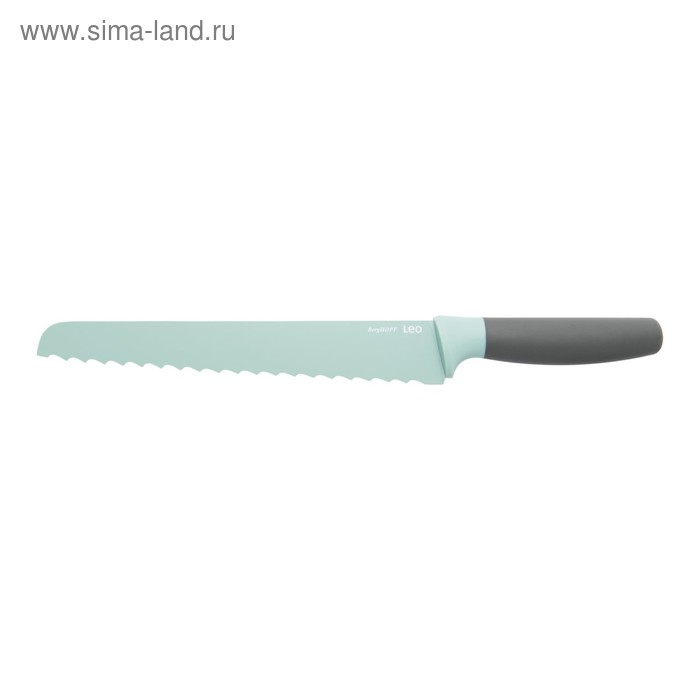 Нож для хлеба Leo, мятного цвета, 23 см - Фото 1