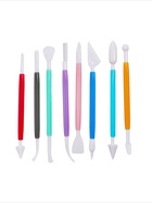 Набор стеков для лепки из глины, пластилина, пластики, 8 штук, МИКС - Фото 6