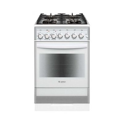 Плита комбинированная Gefest 5502-02 0042, 4 конфорки, 55 л, белая
