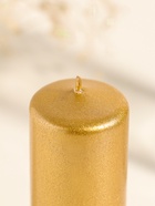 Свеча - цилиндр, 4×12 см, 20 ч, золото - Фото 2