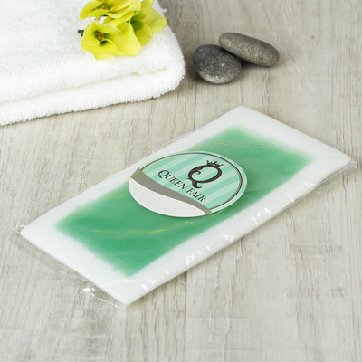 Восковые полоски для депиляции, алоэ вера, 20шт, цвет зелёный