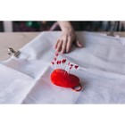 Булавки портновские «Сердце», 55 мм, 50 шт., цвет МИКС - Фото 4